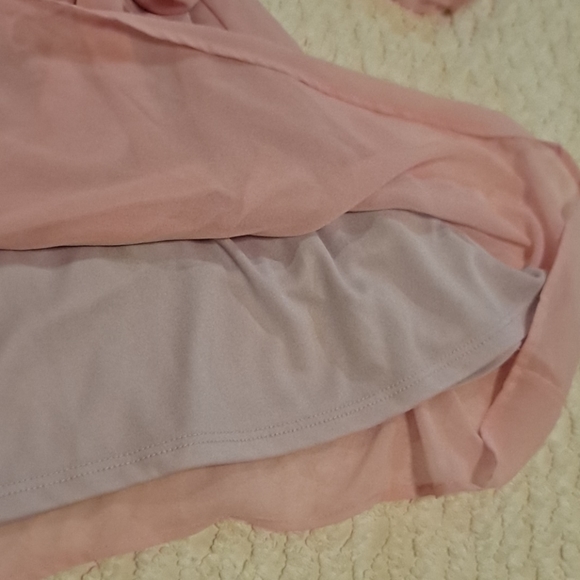 J&M pullover knit dress lace sleeves size small - Picture 4 of 7